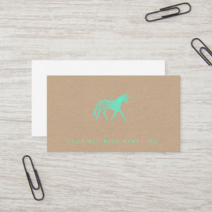 Tarjeta De Visita Unicornio