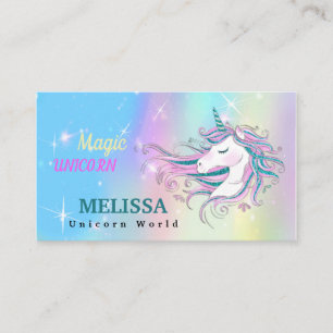 Tarjeta De Visita Unicornio