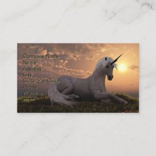 Tarjeta De Visita Unicornio