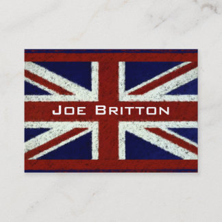 Tarjeta De Visita Union Jack