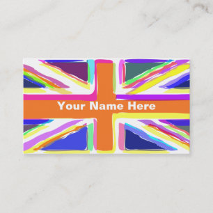 Tarjeta De Visita Union Jack