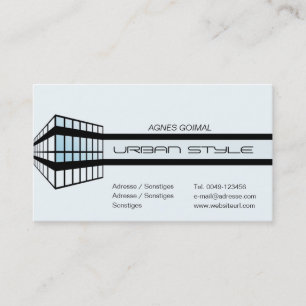 Tarjeta De Visita Urban Style