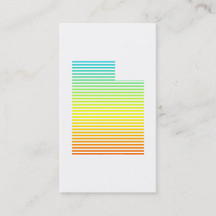 Tarjeta De Visita utah chill fade