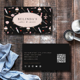 Tarjeta De Visita Utensilios de cocción y cocción Panadería Cocina C