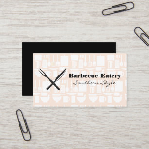 Tarjeta De Visita Utensilios de cocina