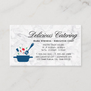 Tarjeta De Visita Utensilios de cocina   Herbs Spices   Culinario