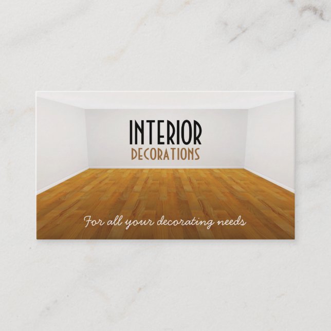 Tarjeta de visita vacía del sitio (Anverso)