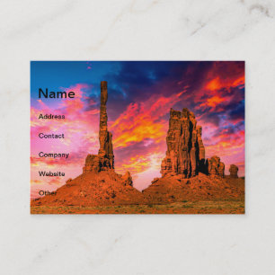 Tarjeta De Visita Valle del Monumento