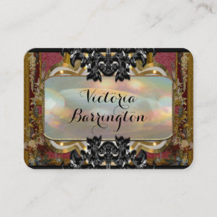 Tarjeta De Visita Valmante French Elegant Pearl Professional