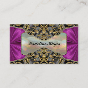 Tarjeta De Visita Vanderdise Boque 2" Elegante Profesional