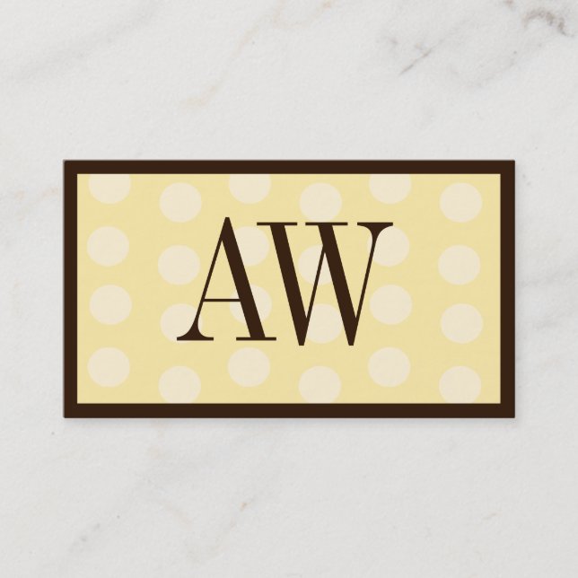 Tarjeta De Visita Vanilla Bedoted (Anverso)