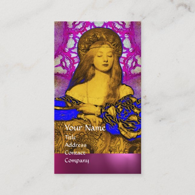 Tarjeta De Visita VANITY BELLEZA-FASHION DISEÑADOR DE COSTUMBRES Púr (Anverso)