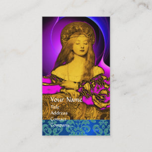 TARJETA DE VISITA VANITY BELLEZA-MODA DISEÑADOR DE CÓSTULOS DEMASIAD