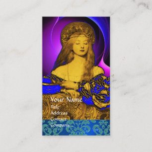 TARJETA DE VISITA VANITY BELLEZA-MODA DISEÑADOR DE CÓSTULOS DEMASIAD