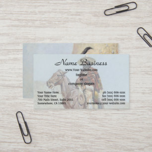 Tarjeta De Visita Vaquero mexicano (1890) por Frederic Remington