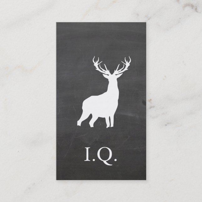 Tarjeta De Visita Variación de buck (Anverso)