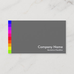 Tarjeta De Visita Variaciones de color III 01 - Gris