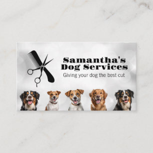 Tarjeta De Visita Variedad de perros   Herramientas de crecimiento