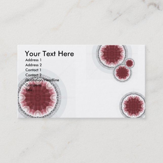 Tarjeta De Visita Vchira607-4 (Anverso)