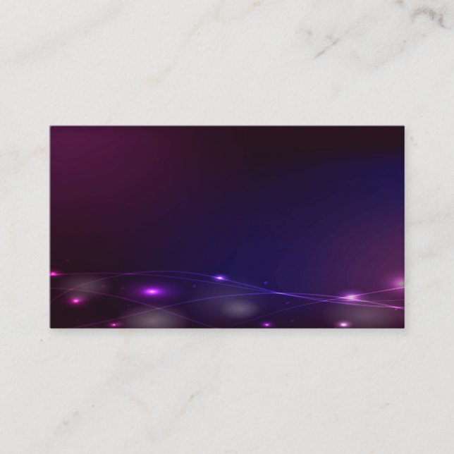 Tarjeta De Visita vector abstract banner background of blue violet (Anverso)