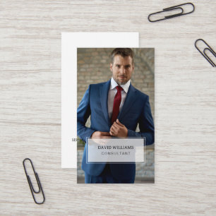 Tarjeta De Visita Vehículo de negocios con fotografía profesional y 