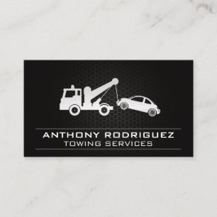 Tarjeta De Visita Vehículo de remolque