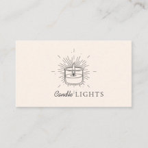 Vela artesanal de soja pekinesa elegante