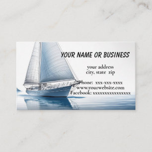 Tarjeta De Visita Velero