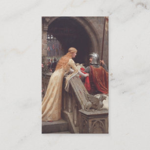 Tarjeta De Visita ¡Velocidad de dios! - Edmund Blair Leighton