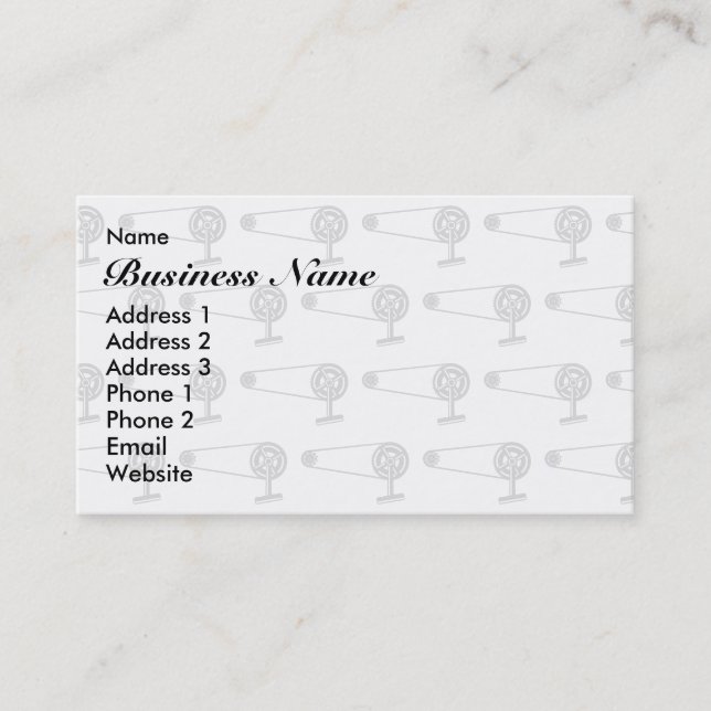 Tarjeta De Visita Velocidad única, bicicletas de pista, BMX, bicicle (Anverso)