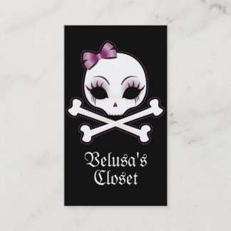 Tarjeta De Visita VelusaSkullie