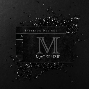 Tarjeta De Visita Velvety Onyx Damask   Black Vampy Grunge Baroque