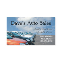 Vendedor de coches usado