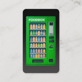 Tarjeta De Visita Vending Machine Maintenance