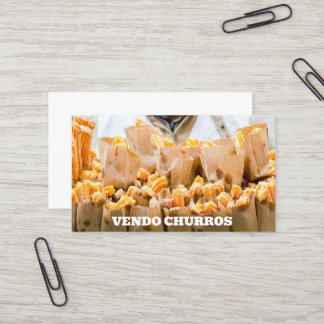 Tarjeta De Visita Vendo churros