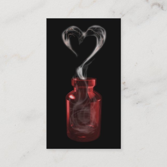 Tarjeta De Visita veneno de amor (Anverso)