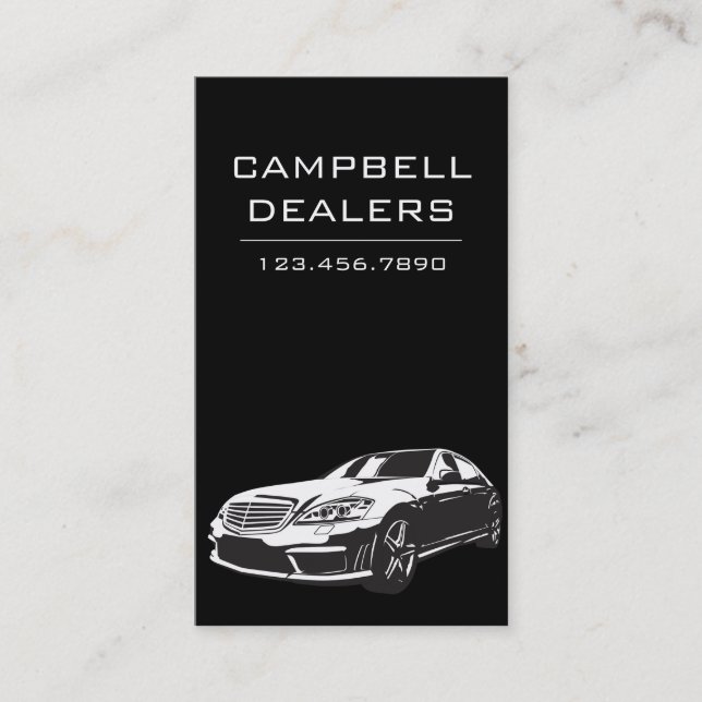 Tarjeta De Visita Venta automática de distribuidores profesionales m (Anverso)