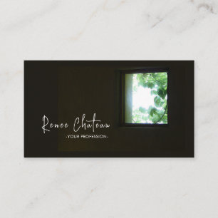 Tarjeta De Visita ©Ventana/ Fotografía Zen 