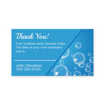 Ventana Limpiador Gracias Siguiente Visita