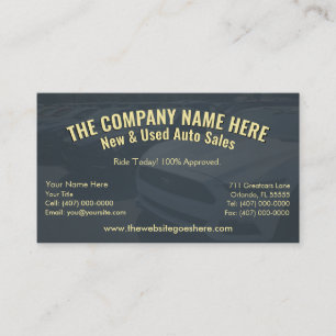 Tarjeta De Visita Ventas de coches nuevos y usados - Ventas automát