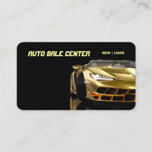 Tarjeta De Visita Ventas de coches nuevos y usados - Ventas automáti