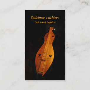 Tarjeta De Visita Ventas y reparaciones del Dulcimer