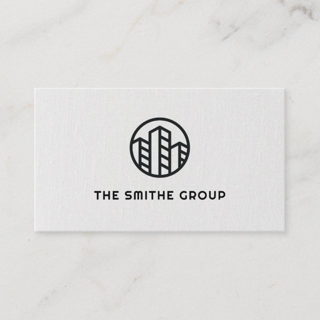 Tarjeta De Visita Venture Capitalist | Corporativa | Textura (Anverso)