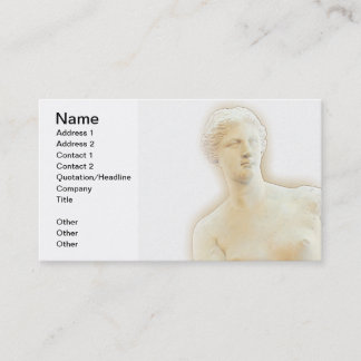 Tarjeta De Visita Venus de Milo