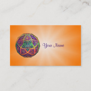 Tarjeta De Visita Venus Flor de amor finoART Oro de la Antigüedad or