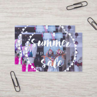 Tarjeta De Visita Verano 2021 (70% GRATUITO) 💯