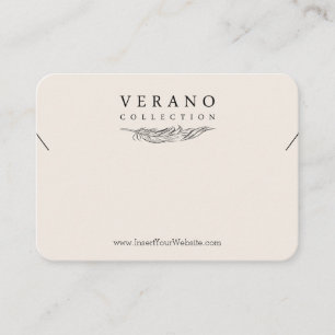 Tarjeta De Visita Verano Mighty Pulsera/Anklet Horizontal