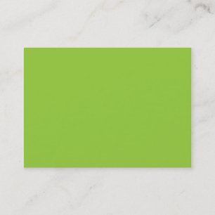 Tarjeta De Visita Verde de primavera - Plantilla verde clara en blan