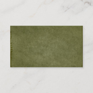 Tarjeta De Visita Verde oscuro cepillada texturizado como fondo