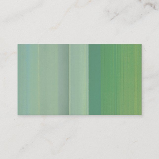 tarjeta de visita verde vertical del fondo (Anverso)